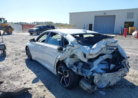 2018 Honda Accord Sport from USA, damaged, VIN 1HGCV1F33JA264588